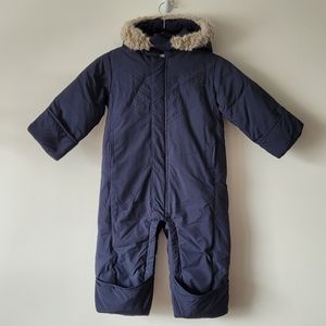 GAP Down Snowsuit Baby Bunting Size 12-18 M